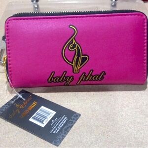 Fierce Fusion: Hot Pink Baby Phat Wallet